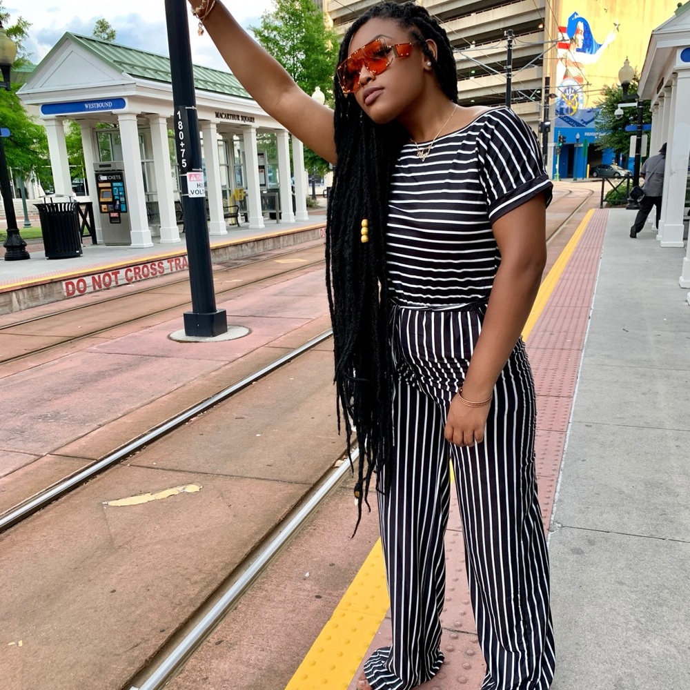 Read Between the Lines Jumpsuit